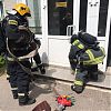 Пожарно-тактическое занятие на территории института ФГБУ Российского научного центра рентгенорадиологии Минздрава 