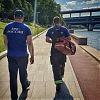 Сотрудники 38 ПСЧ, совместно со спасательной службой на водных объектах, оказали помощь мужчине